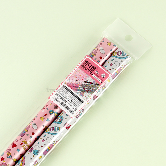 Wrapping pack - Candypop Metal wrapping paper