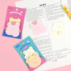 Dancing Bear 2-Stage Sticky Note 24pcs, Random