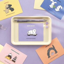 Cuddly Message Card Set
