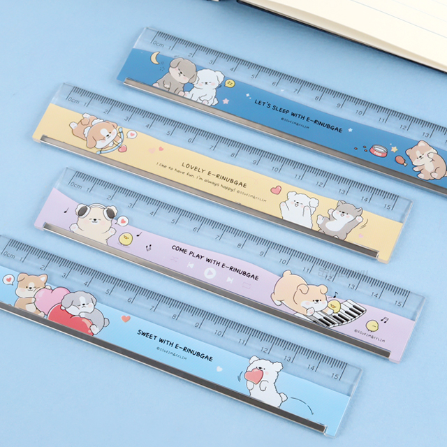 E-rinubgae Cutting Ruler, Set of 40ea