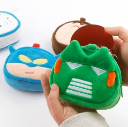 Crayon Shin Chan Face Mini Pouch -Action Kamen