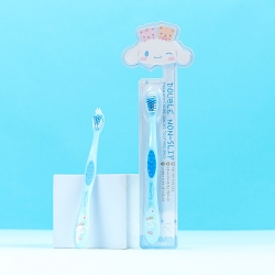 Sanrio Double Non-slip Premium Color Junior Toothbrushes - Cinnamoroll