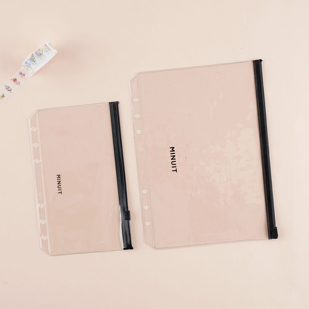 MINUIT Zipper Bags A5