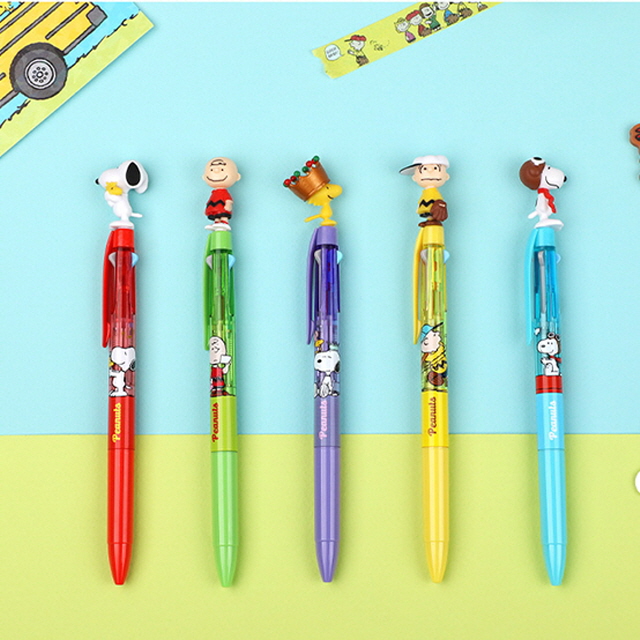 Peanuts Character Mascot 3-in-1 Ballpoint Pen