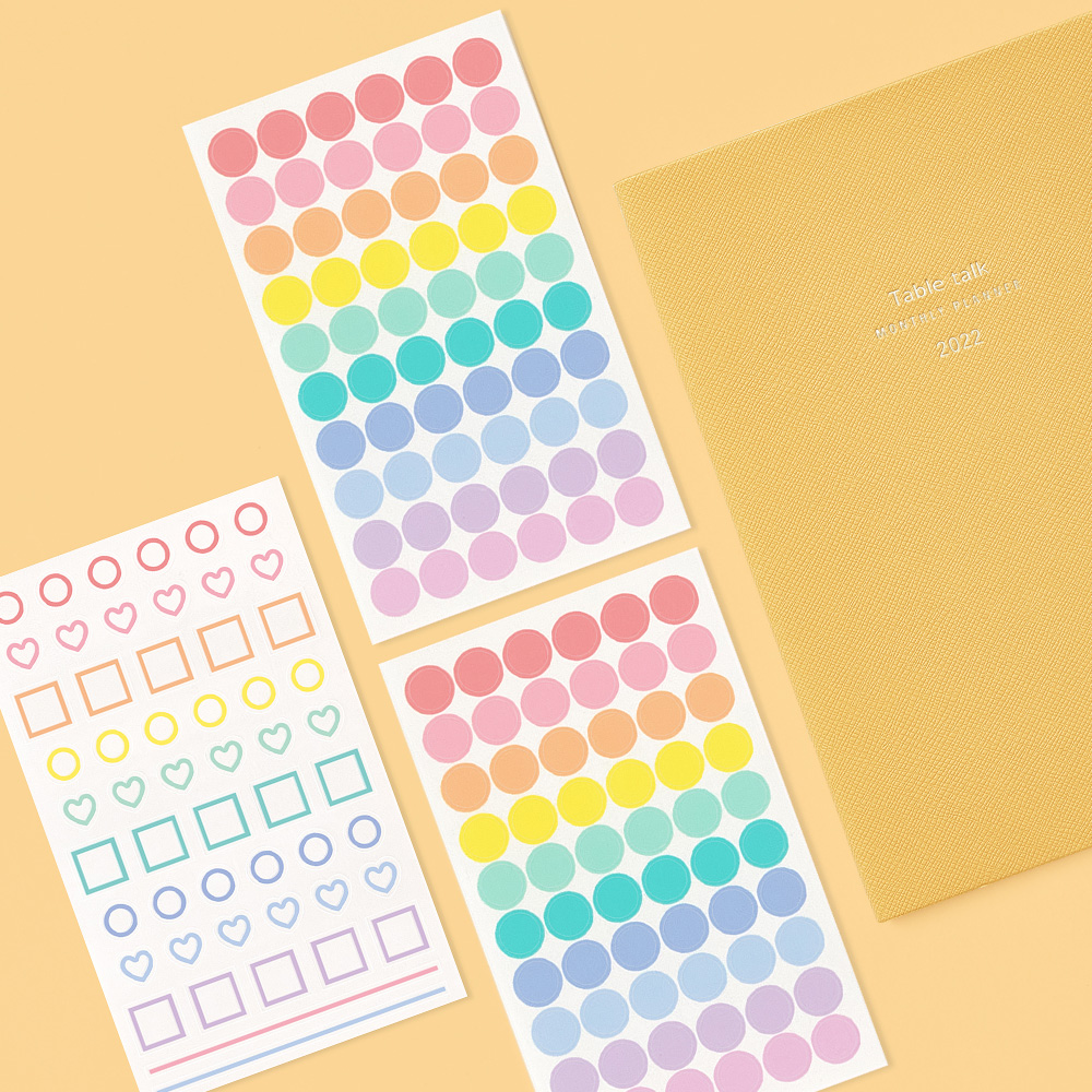 Table talk CLEAR STICKER SET