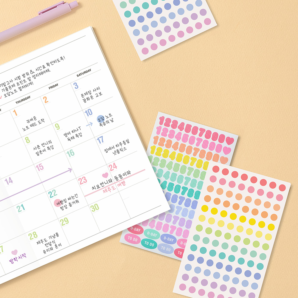 Table talk POINT STICKER SET