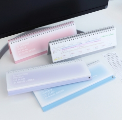 DO Weekly 12 Month Tabletop desk Study Planner Sticker Set