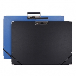 Neo Clipboard Fiberboard 4-Size Horizontal Black
