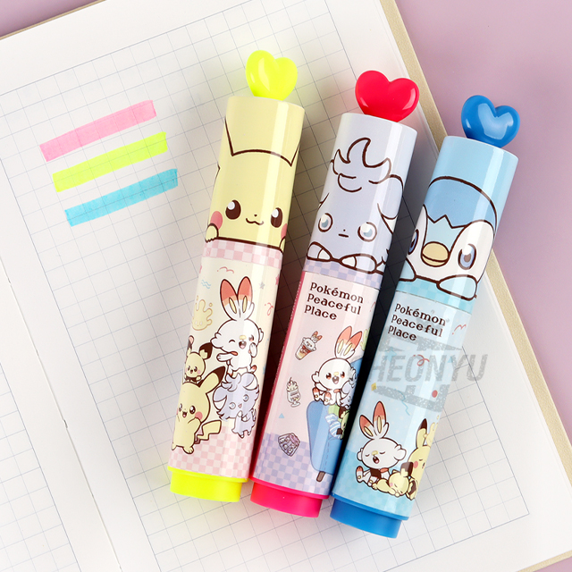 POKEMON Lip Stick highlighter , 36pcs