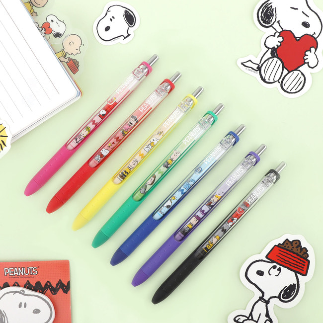 Peanuts Character Gel Pen (7 option)