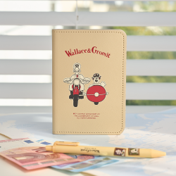 Wallace and Gromit Travel Passport Case_Motorbike