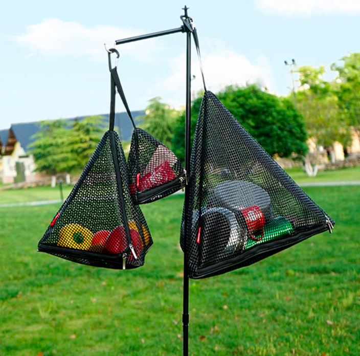 Triangle Camping Dish Drying Net Small