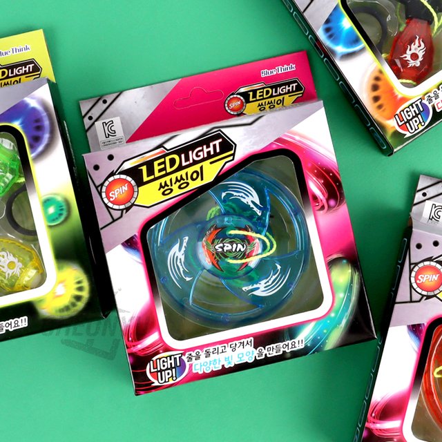 LED Light spinner toy