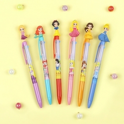 Disney Princess 3color Ball-point Pen, 6 option