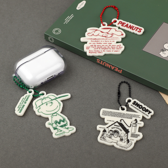 Peanuts Snoopy 75th Anniversary Acrylic Keychain