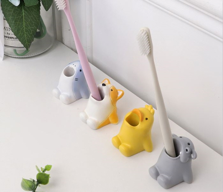 Cute Character Animal Toothbrush Holder Holder