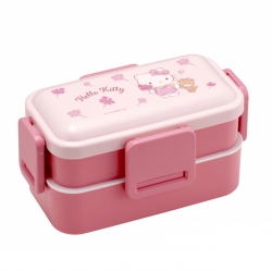 Sanrio Kuromi Flower Wreath Dome 2-layer Lunch Box 600ml