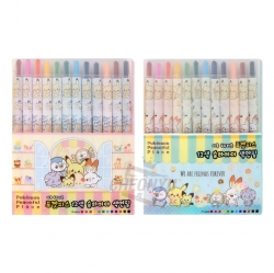 Pokemon 12-Color Slider Colored Pencils, Random