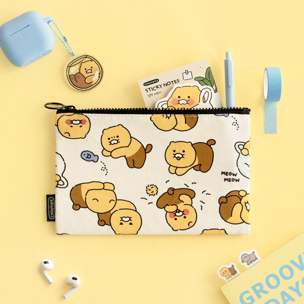 Choonsik ordinary pettern Flat Pouch M