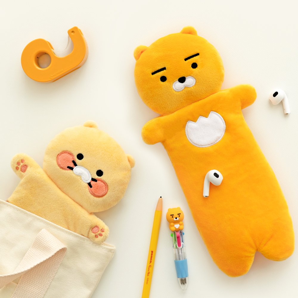 Kakao friends doll pencil case