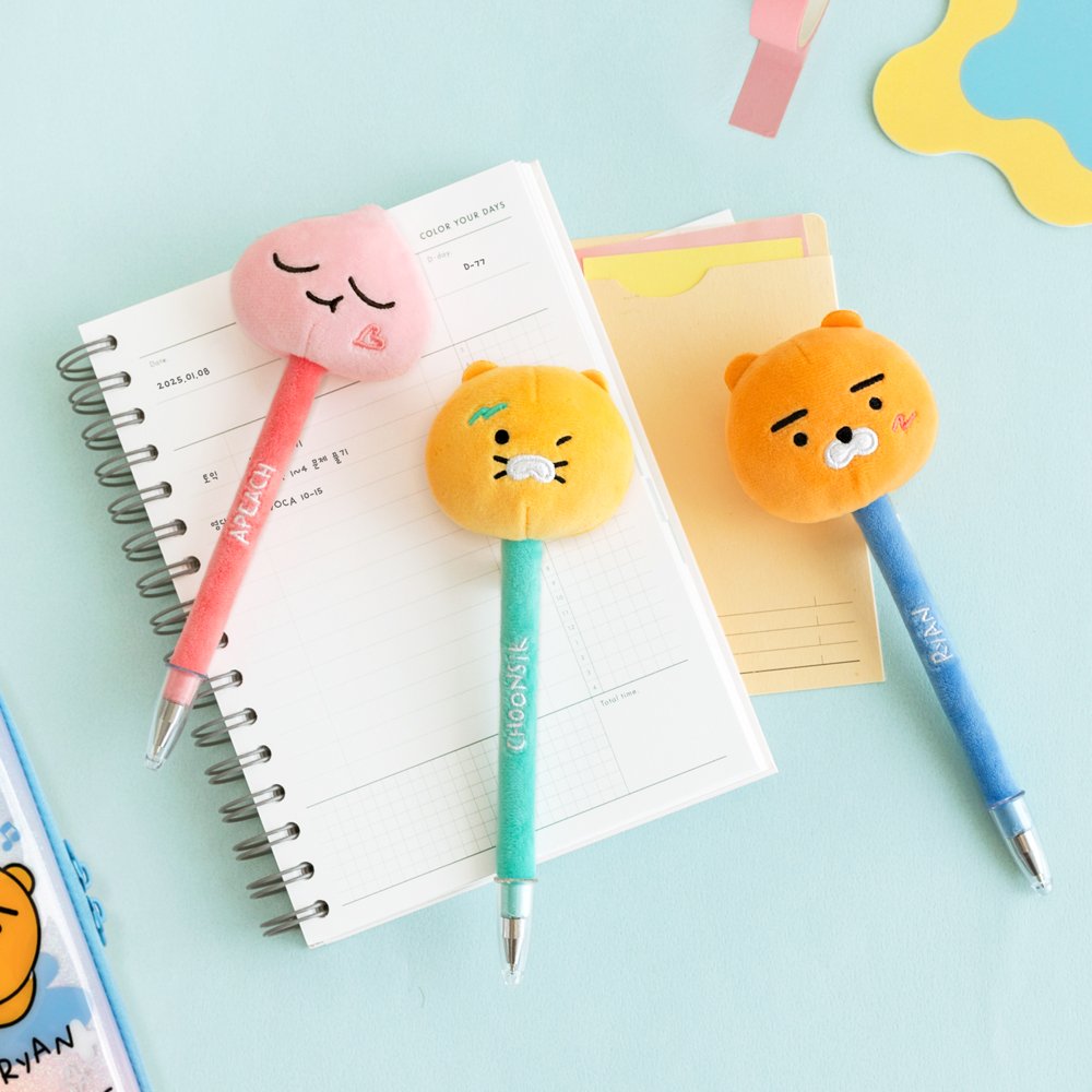 Kakao friends doll ballpoint pen