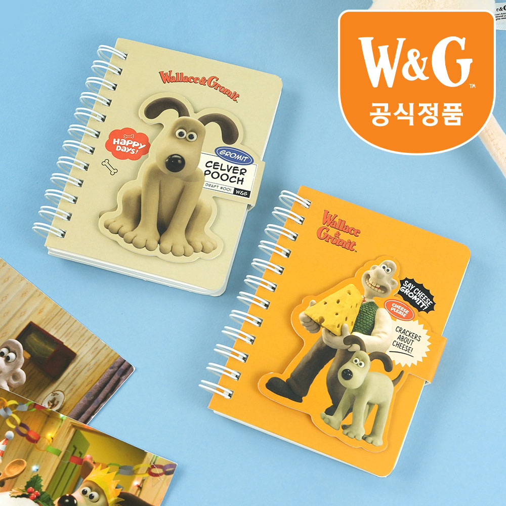 Wallace and Gromit Magnetic Notebook, Random