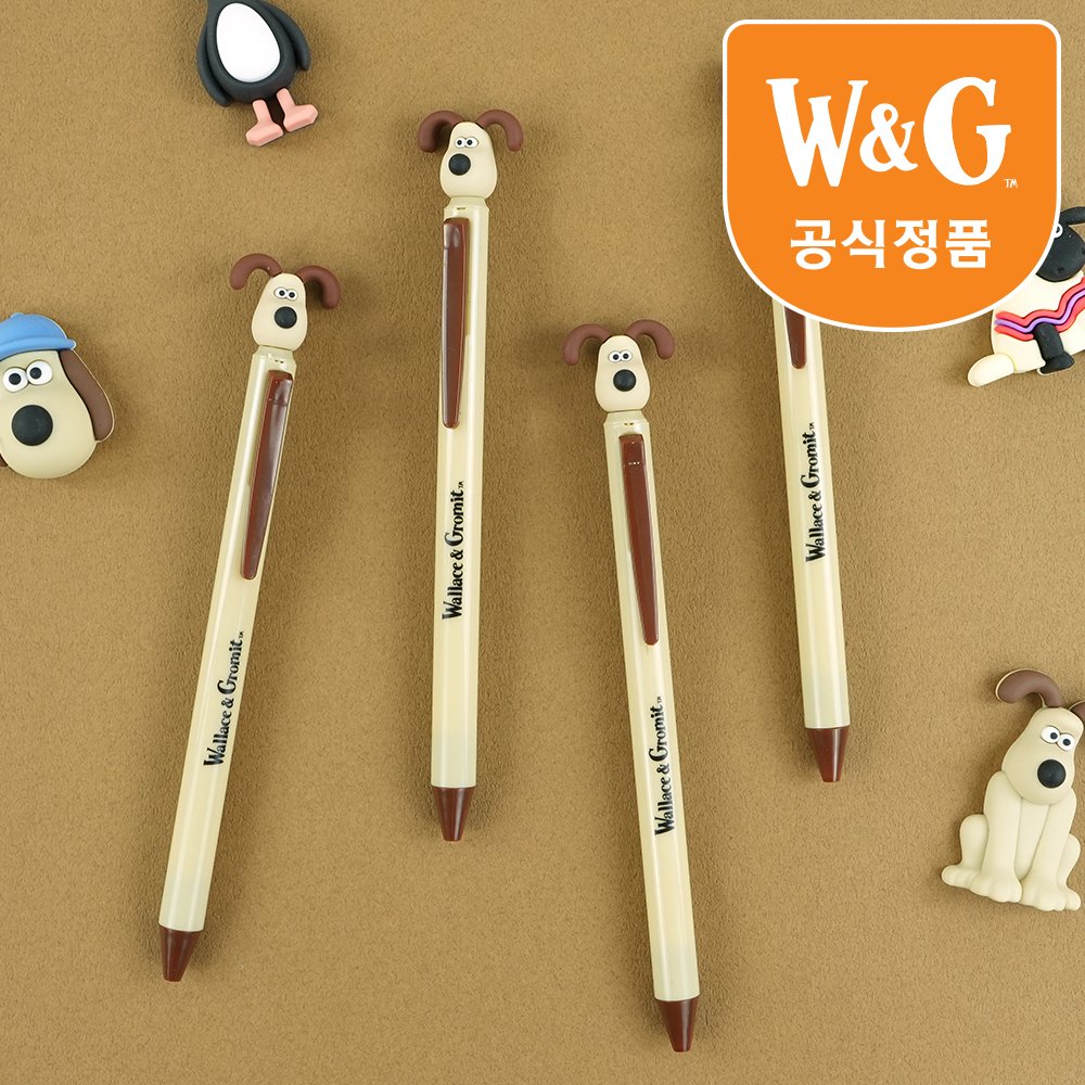 Wallace and Gromit Figure Gel Pen, Set of 20pcs