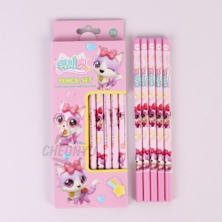 Wish Cat Pencil 5pcs Set, Random