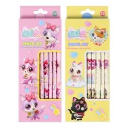 Wish Cat Pencil 5pcs Set, Random