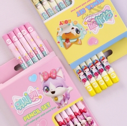 Wish Cat Pencil 5pcs Set, Random