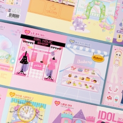 idol cody sticker album