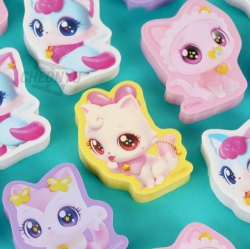 Wish Cat Eraser, 32pcs