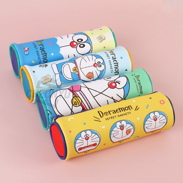 Doraemon Cylinder Pencil Case