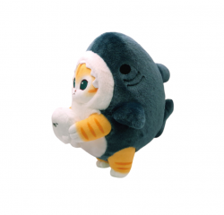 MofuSand Cheese Cat Shark Costume (25cm) Plush