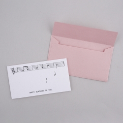 Little Pressed Mini Message Card