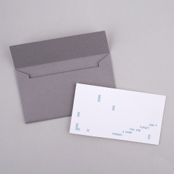 Little Pressed Mini Message Card