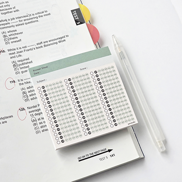 OMR Answer Sheet