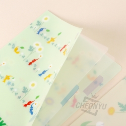 Pikmin 3Pockets A5 Clear File