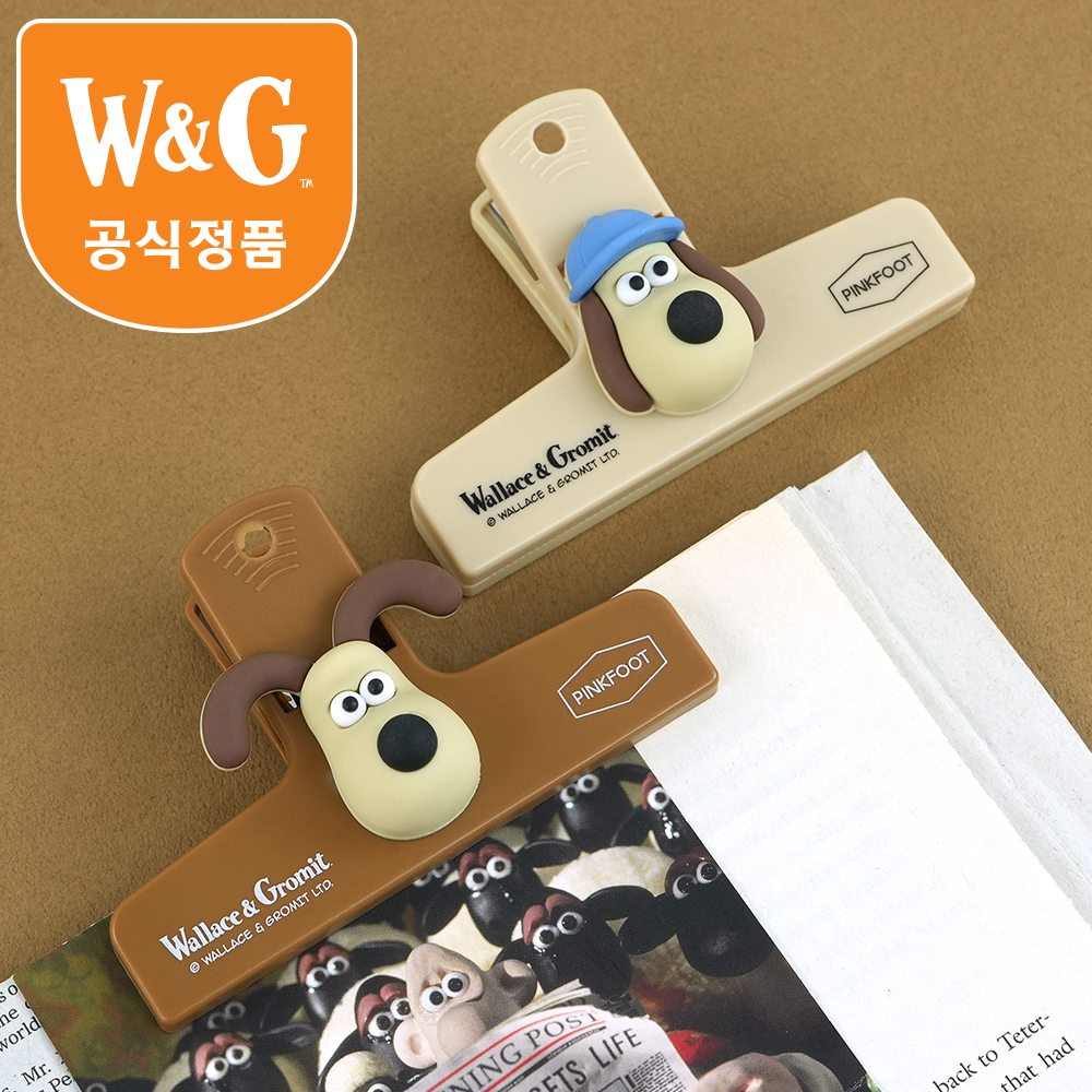Wallace & Gromit Character Clip (1pcs) Random 