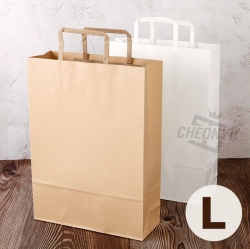 Flat Shopping Bag (3 Pieces) - Large (Set of 12)
