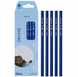 Dokdo Love Pencil B 5pcs Set