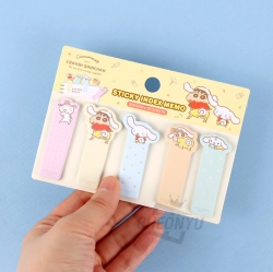 Cinnamoroll x Shinchan Sticky Index Memo