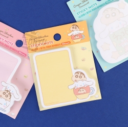 Shinchan x Cinnamoroll Sticky Note