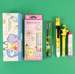Pokemon Multi Pen Holder Stationary Set