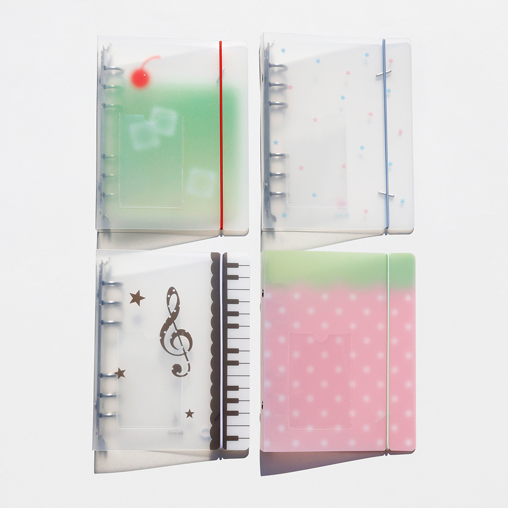 Be on :D Deco pocket A6 6hole binder PP cover