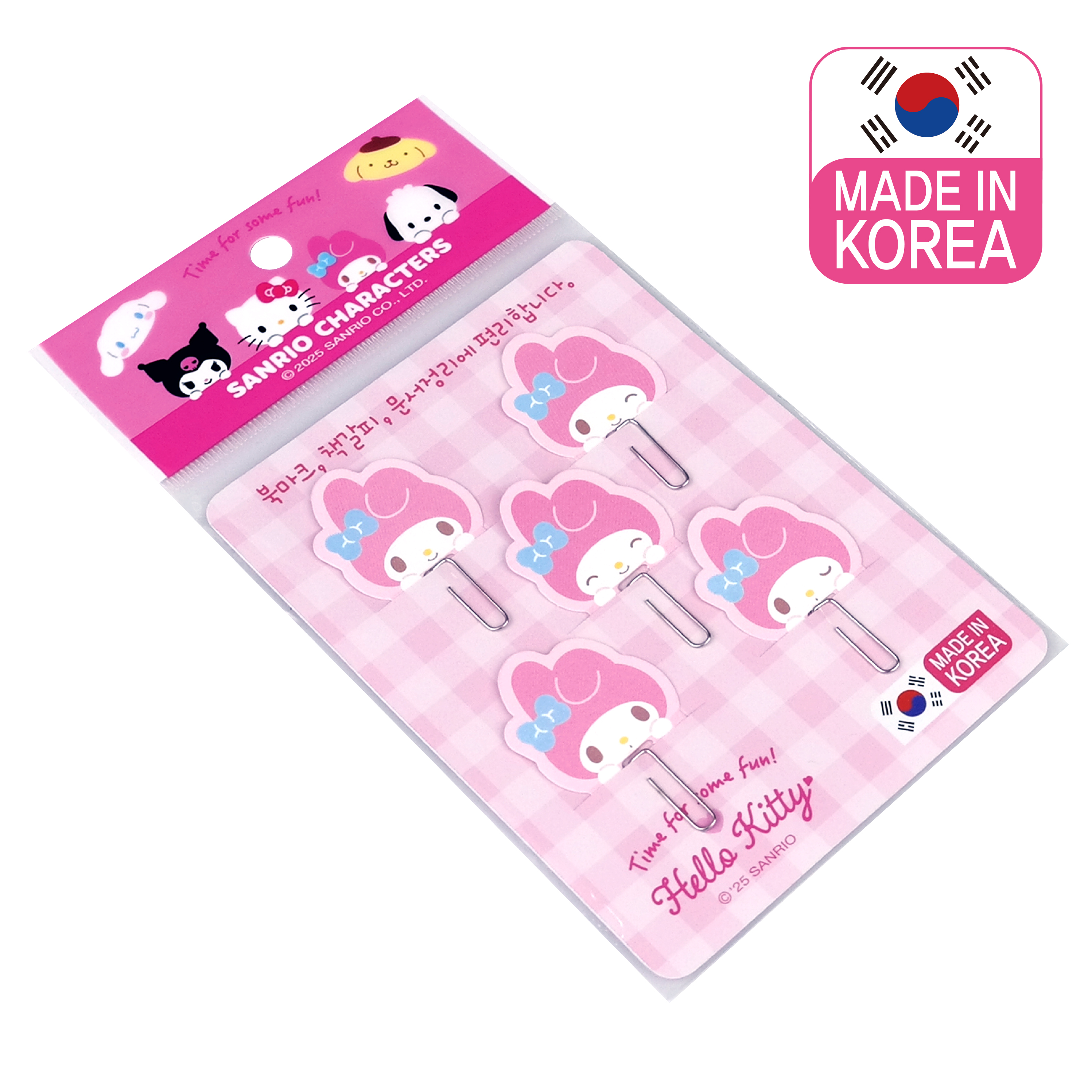 My melody Clip, 5pcs