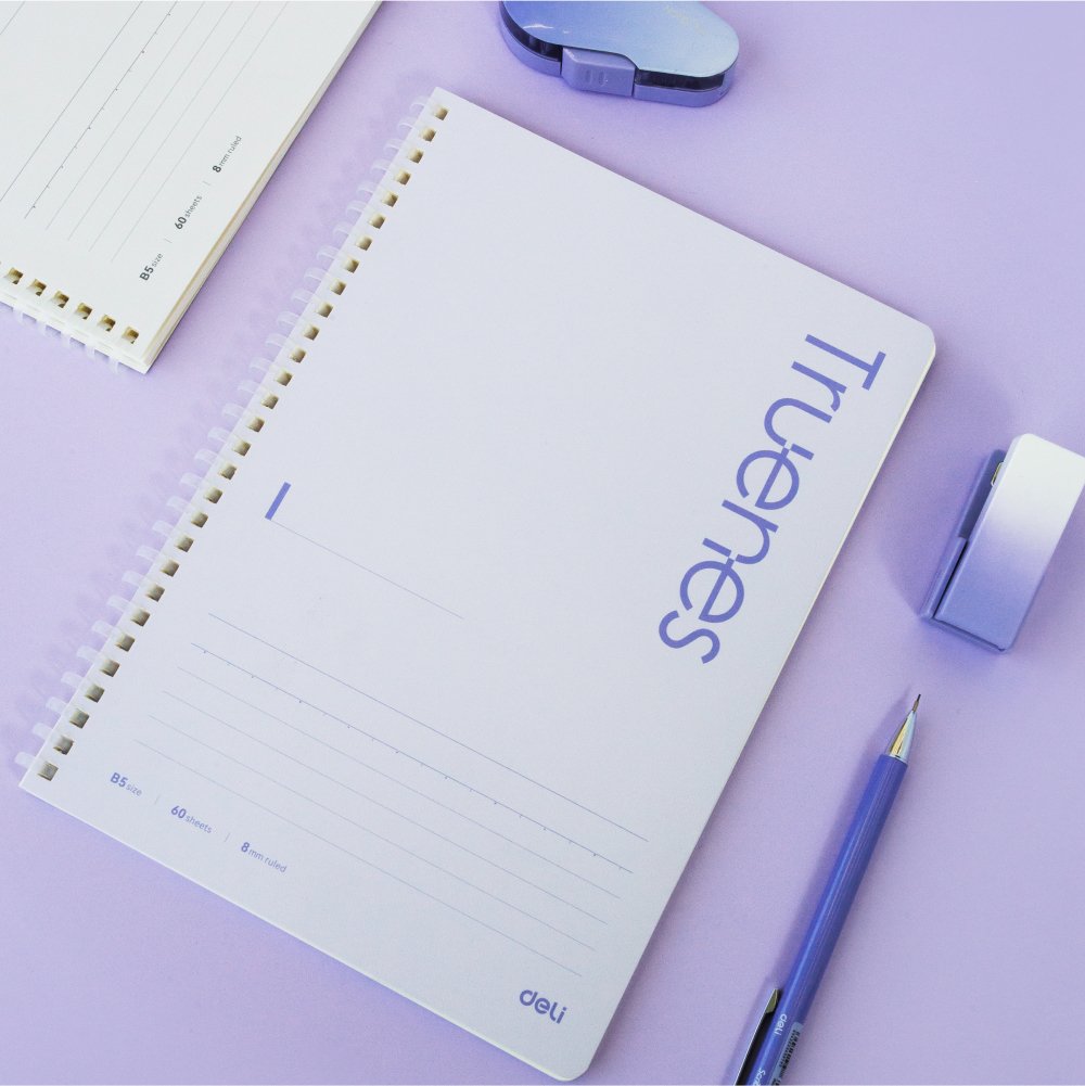 Deli Truenes Soft-ring Note B5