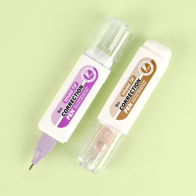 round tip correction pen