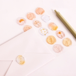 Sealing Wax sticker_Milky Yellow