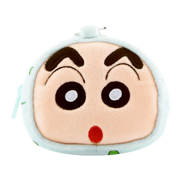 Crayon Shin Chan Face Mini Pouch - Pajama Shinchan
